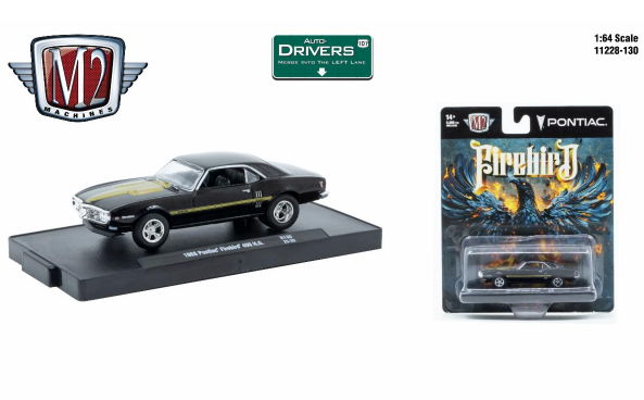 M2 Machines Auto-Drivers 1:64 R130 1968 Pontiac Firebird 400 H.O.